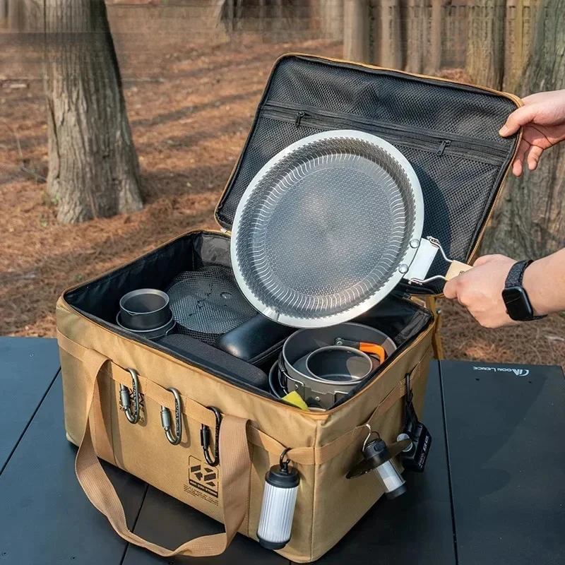 30L Tactical Camping Storage Bag Waterproof Insulated Foldable Organizer for Picnic Tableware and Field Gear
30L Tactical Camping Storage Bag Waterproof Insulated Foldable Organizer for Picnic Tableware and Field Gear