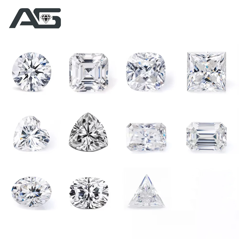 D Color Super White Moissanite Stones / Oval / Pear / Radiant / Emerald / Heart / Princess / Cushion / Asscher Shape With GRA
D Color Super White Moissanite Stones / Oval / Pear / Radiant / Emerald / Heart / Princess / Cushion / Asscher Shape With GRA
