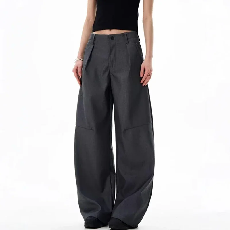 Мужские костюмные брюки в американском стиле, плиссированные свободные повседневные брюки, мужские широкие прямые брюки длиной до пола, новый тренд, мужской
Мужские костюмные брюки в американском стиле, плиссированные свободные повседневные брюки, мужские широкие прямые брюки длиной до пола, новый тренд, мужской