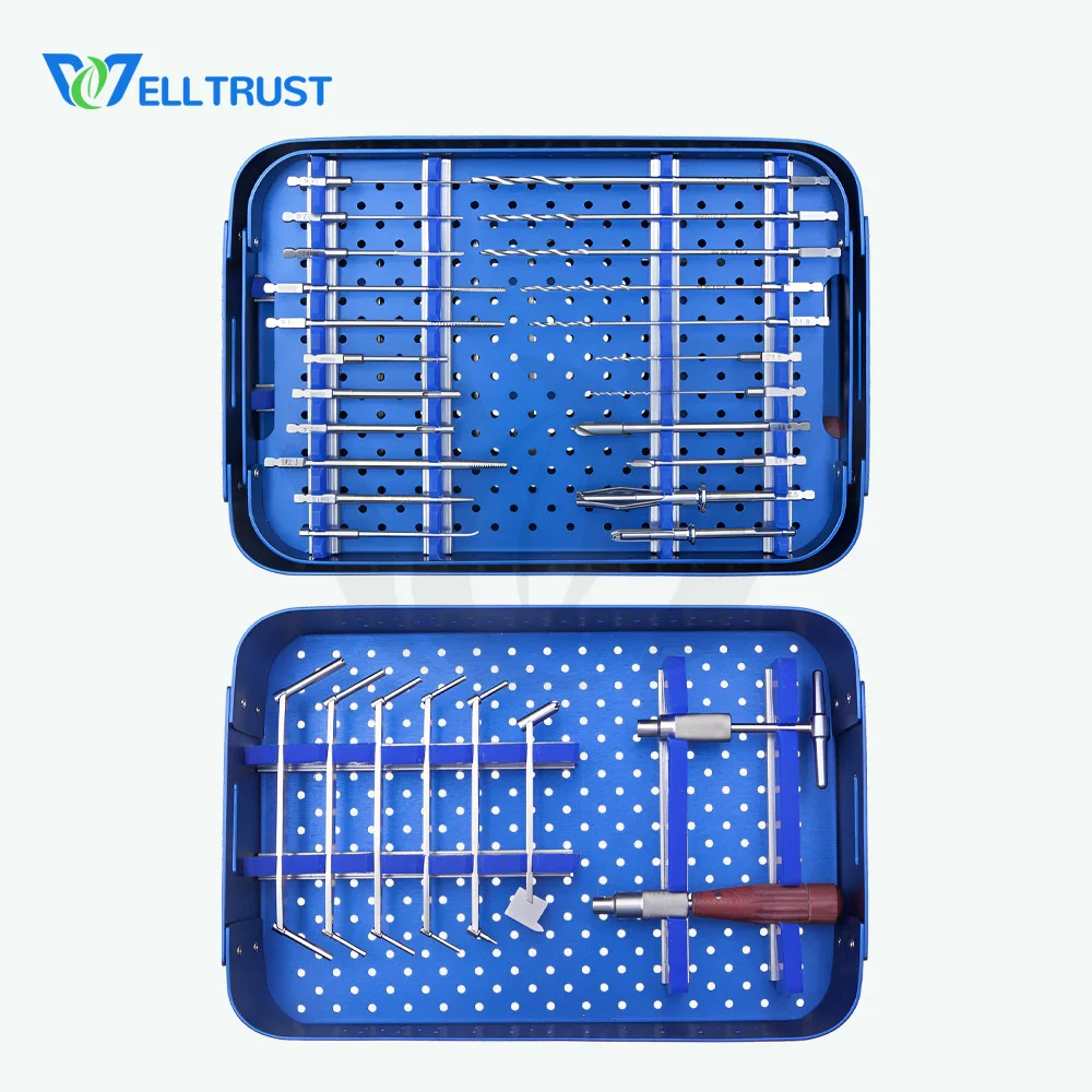 Veterinary Orthopedic Quick Coupling and Drill Bit Set Surgical Small Animal Hospital Equipment Articles for Dog Cat Instruments
Veterinary Orthopedic Quick Coupling and Drill Bit Set Surgical Small Animal Hospital Equipment Articles for Dog Cat Instruments