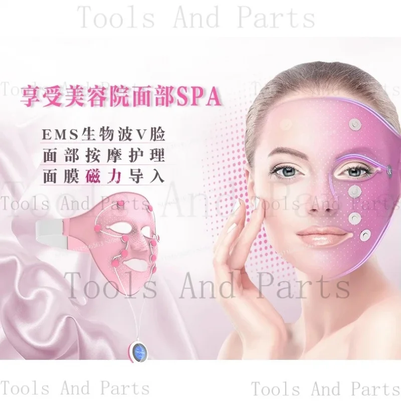 , Beauty Silicone , Essence Introducer EMS Micro Current Face Massager Mask Instrument
, Beauty Silicone , Essence Introducer EMS Micro Current Face Massager Mask Instrument