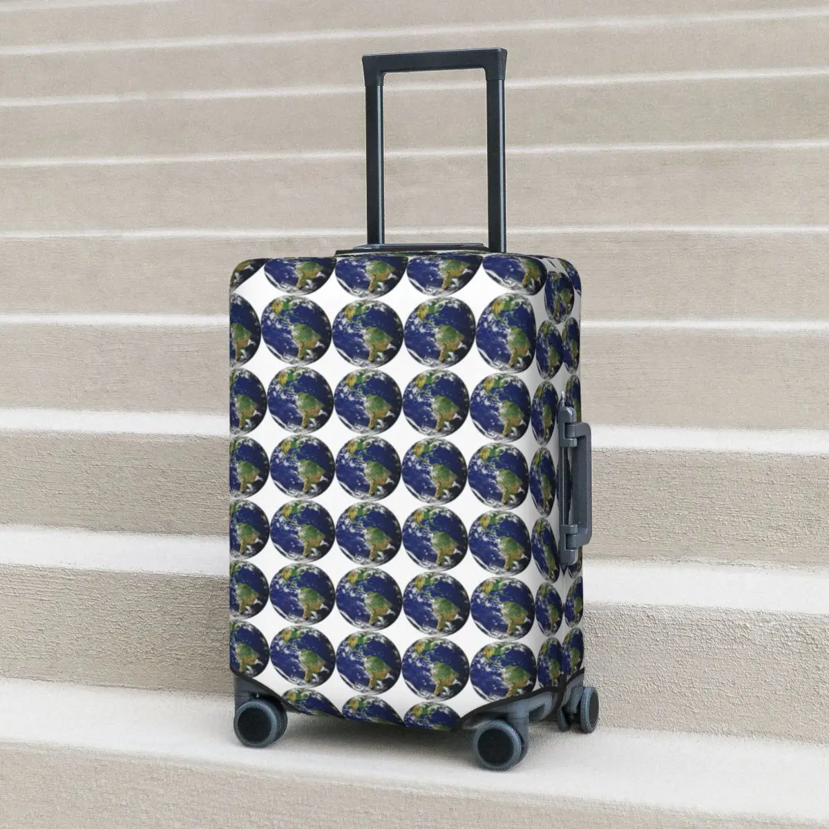 The Planet Earth Our Blue Marble (North And South America) Suitcase Cover Protection Elastic Trip Luggage Protector Covers
The Planet Earth Our Blue Marble (North And South America) Suitcase Cover Protection Elastic Trip Luggage Protector Covers