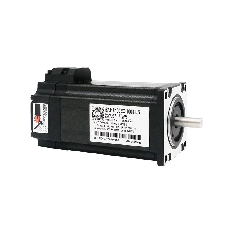 57J18100EC-1000-LS 2 Phase 4A 2.8N.m Hot Sale Professional Deep Customized nema23 motor with encoder
57J18100EC-1000-LS 2 Phase 4A 2.8N.m Hot Sale Professional Deep Customized nema23 motor with encoder