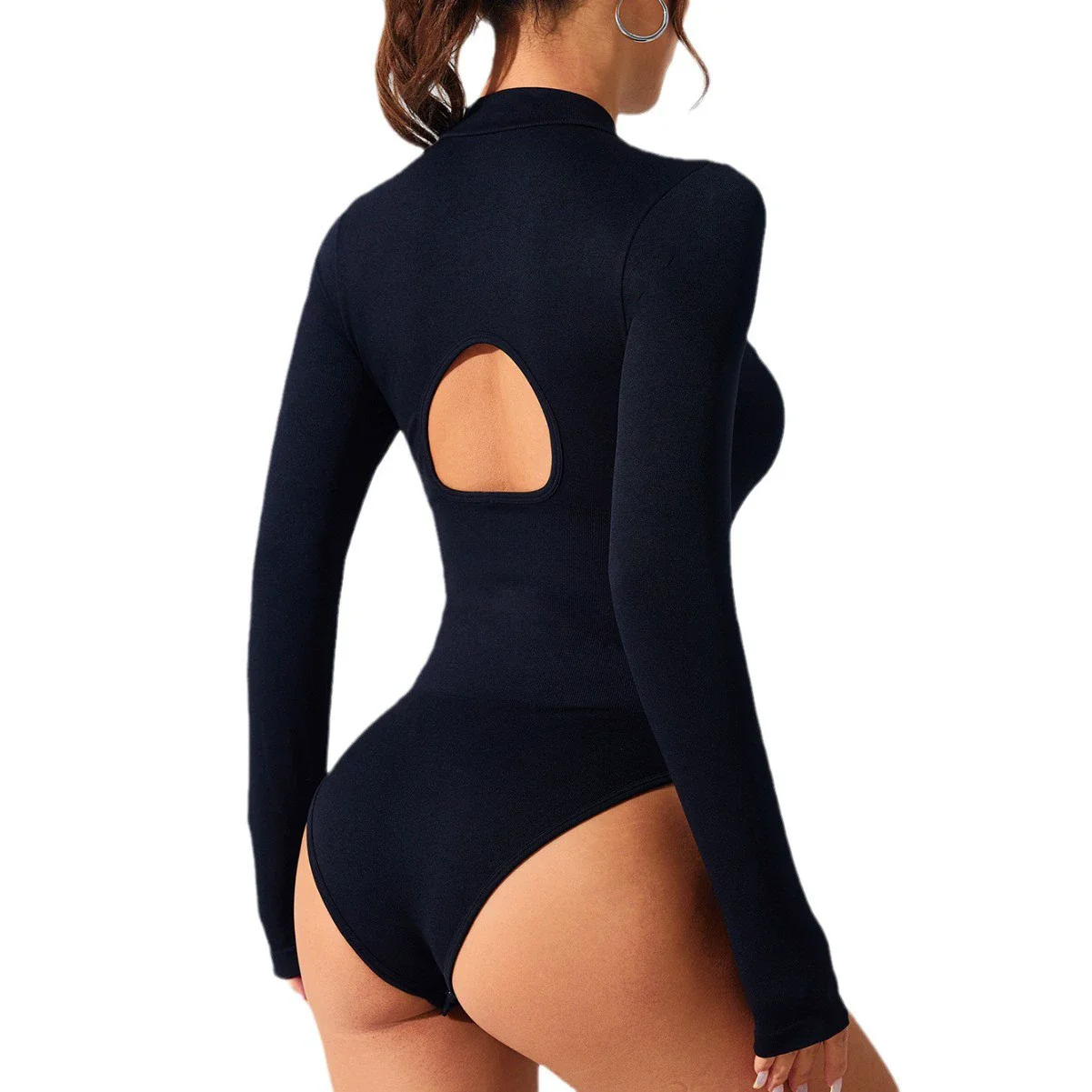 PRAYGER New Bodysuits Women Sexy Back Corset Long Sleeves Zipper Shapers Slimming Waist Tops
PRAYGER New Bodysuits Women Sexy Back Corset Long Sleeves Zipper Shapers Slimming Waist Tops