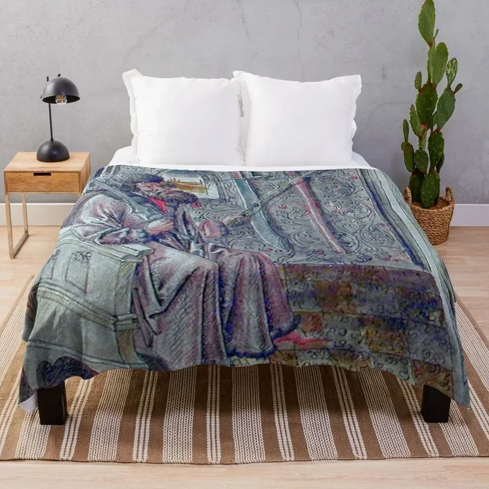 Johannes Liechtenauer Portrait Throw Blanket Warm Cozy Throw Blanket for Living Room Couch
Johannes Liechtenauer Portrait Throw Blanket Warm Cozy Throw Blanket for Living Room Couch