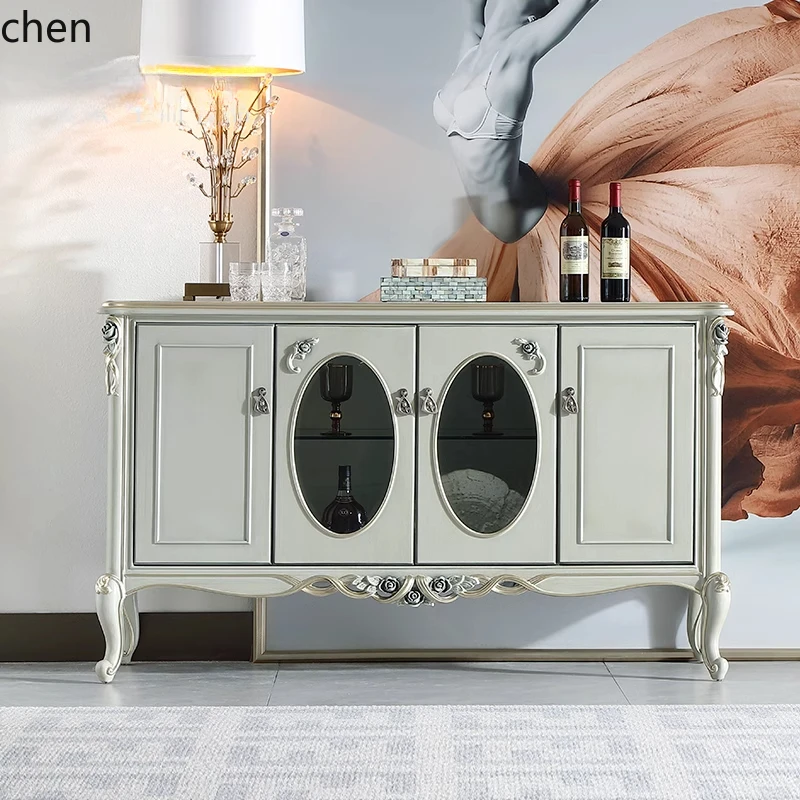 ZML French light luxury solid wood carving flower dining side cabinet European retro glass wine cabinet wall locker
ZML French light luxury solid wood carving flower dining side cabinet European retro glass wine cabinet wall locker