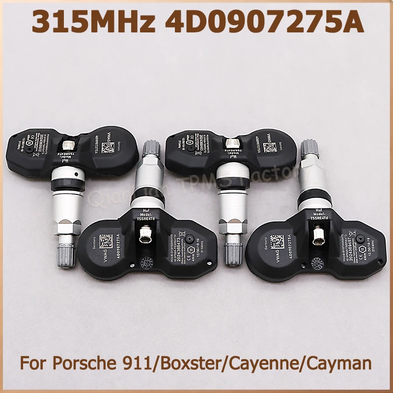 315MHz 4D0907275A TPMS Monitor For Porsche 911 Boxster Cayenne Cayman Car Tire Pressure Monitoring Stystem Sensor Replacement
315MHz 4D0907275A TPMS Monitor For Porsche 911 Boxster Cayenne Cayman Car Tire Pressure Monitoring Stystem Sensor Replacement