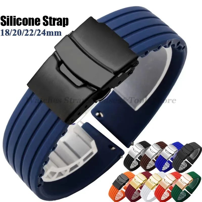 18mm 20mm 22mm 24mm Quick Release Silicone Watchband for Huawei Watch GT4/GT3 46mm for Seiko for Omega for Fossil Rubber Straps
18mm 20mm 22mm 24mm Quick Release Silicone Watchband for Huawei Watch GT4/GT3 46mm for Seiko for Omega for Fossil Rubber Straps