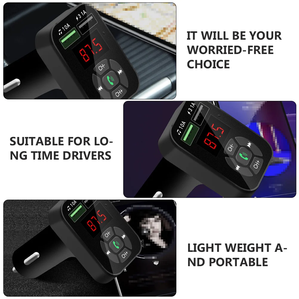 Car Mp3 Wireless Radio Adapter Portable Music Player Hands-Free Calling Assistant Usb Player Low Noise Fast Transmission
Car Mp3 Wireless Radio Adapter Portable Music Player Hands-Free Calling Assistant Usb Player Low Noise Fast Transmission