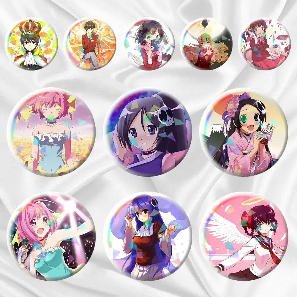 Kami nomi zo Shiru Sekai keima 75mm 44mm 25mm Brooch Backpack Hat Pins Accessories Toys Badge
Kami nomi zo Shiru Sekai keima 75mm 44mm 25mm Brooch Backpack Hat Pins Accessories Toys Badge