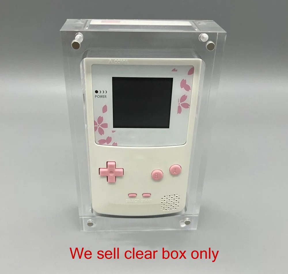 10PCS Highlight Transparent Storage Acrylic For GBC Game Console Cover Shell Cards Slot Box Display Stand game Accessories
10PCS Highlight Transparent Storage Acrylic For GBC Game Console Cover Shell Cards Slot Box Display Stand game Accessories