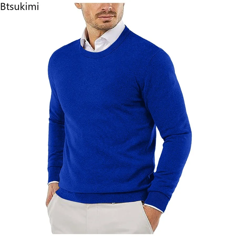 2026 Autumn Men's Knit Sweaters Crewneck Long Sleeve Pullover Casual Sweater Soft Comfortable Pullover Winter Warm Streetwear
2026 Autumn Men's Knit Sweaters Crewneck Long Sleeve Pullover Casual Sweater Soft Comfortable Pullover Winter Warm Streetwear