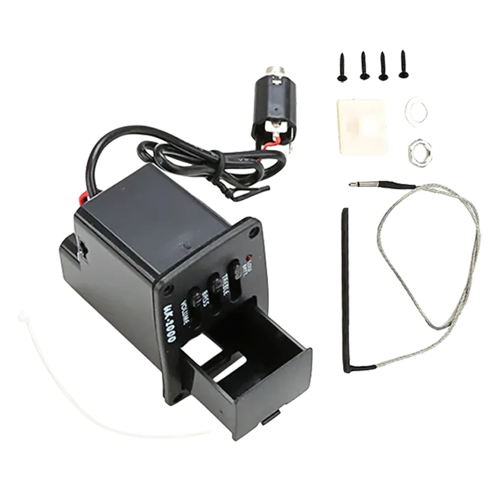 Guitar Pickups Preamp Instrument Accessory for Ukulele Sound Accessories Multifunction Equalizer Amplifier
Guitar Pickups Preamp Instrument Accessory for Ukulele Sound Accessories Multifunction Equalizer Amplifier