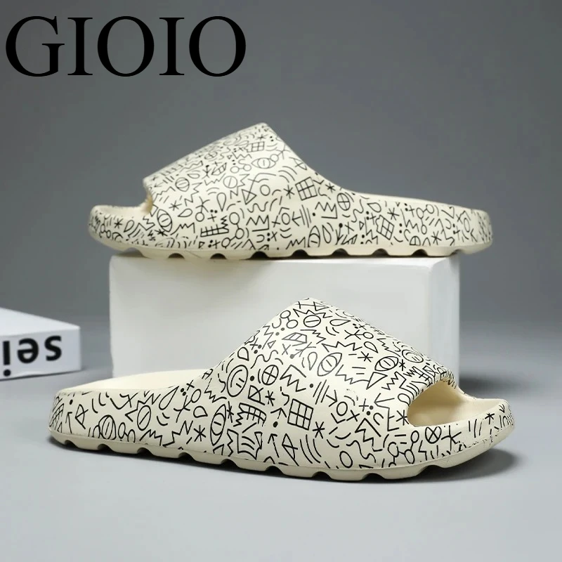 GIOIO 2025 Men's Home shoes Women's home Shoes Non-slip thick soft platform slide sandals Men's indoor outdoor shower bathroom
GIOIO 2025 Men's Home shoes Women's home Shoes Non-slip thick soft platform slide sandals Men's indoor outdoor shower bathroom
