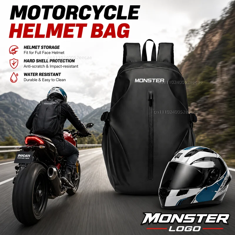 Knight Backpack Motorcycle Helmet Bag Travel Equipment Waterproof Large Capacity For DUCATI Monster 796 Hypermotard Monster 696
Knight Backpack Motorcycle Helmet Bag Travel Equipment Waterproof Large Capacity For DUCATI Monster 796 Hypermotard Monster 696