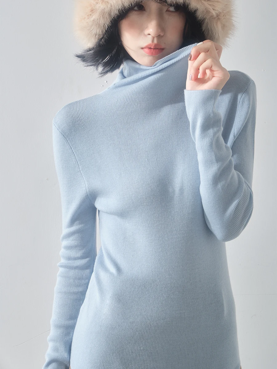 Liparpa Wool Blend Knitwear High Ne Soft Slimming Base Layer Two Color Ceiling Matched Women's Faion Vintage Sle Long S...
Liparpa Wool Blend Knitwear High Ne Soft Slimming Base Layer Two Color Ceiling Matched Women's Faion Vintage Sle Long S...