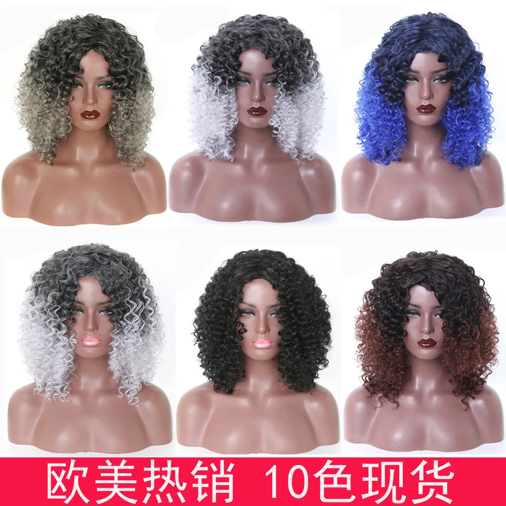 Синтетический короткий вьющийся парик с глубокими волнами для женщин, естественный вид, повседневная вечеринка, косплей, термостойкое волокно, африканский стиль
Синтетический короткий вьющийся парик с глубокими волнами для женщин, естественный вид, повседневная вечеринка, косплей, термостойкое волокно, африканский стиль