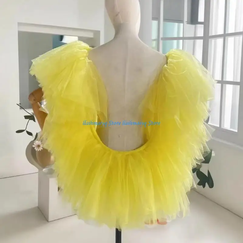 573B Elegant Tulle Shawl Lace Shoulder Wrap For Women Evening Party Special Occasion
573B Elegant Tulle Shawl Lace Shoulder Wrap For Women Evening Party Special Occasion