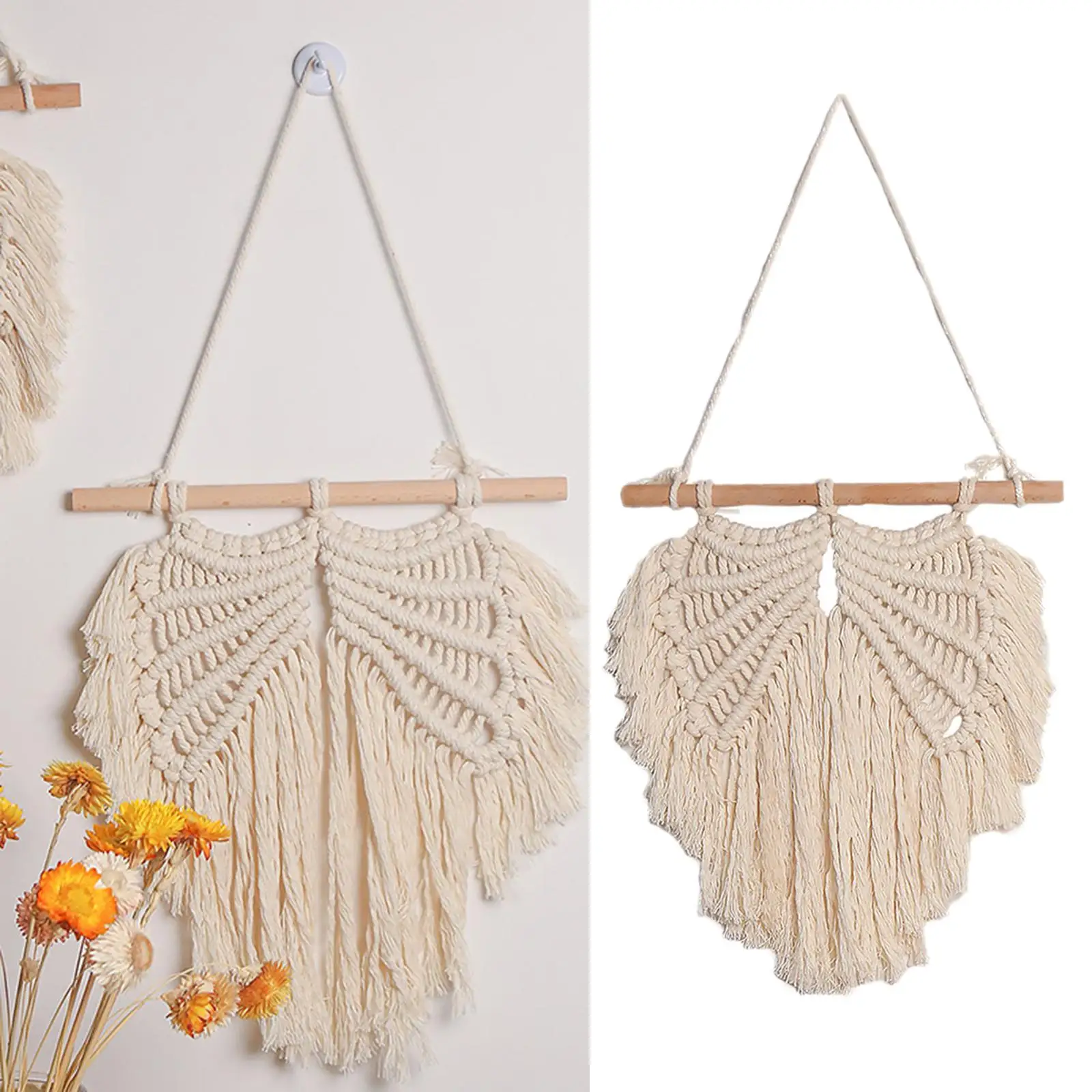 Macrame Wall Hanging Decorative Woven Rope Hanging Decor for Party Nursery Decor
Macrame Wall Hanging Decorative Woven Rope Hanging Decor for Party Nursery Decor