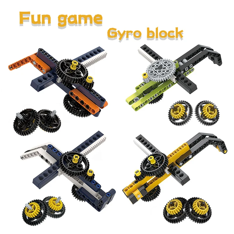 Moc Bricks Assembly DIY Gyro Block Manual Rotation Fun Interactive Game Boy Suit Children's Christmas Toys Gifts Stuff
Moc Bricks Assembly DIY Gyro Block Manual Rotation Fun Interactive Game Boy Suit Children's Christmas Toys Gifts Stuff