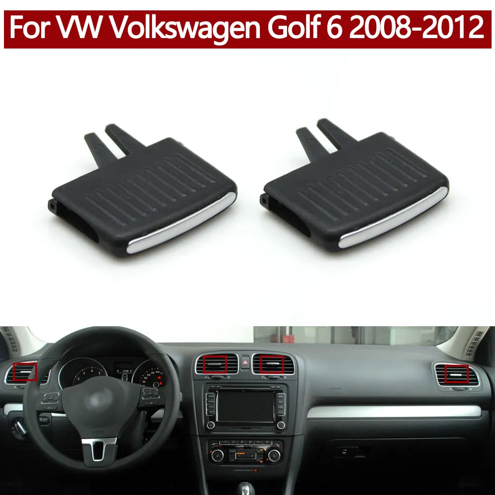 Golf 6 Front Dashboard Air Conditioner Outlet AC Vent Grille Slider Tab Clip Repair Kit For VW Volkswagen 2008-2012 5K0819703
Golf 6 Front Dashboard Air Conditioner Outlet AC Vent Grille Slider Tab Clip Repair Kit For VW Volkswagen 2008-2012 5K0819703