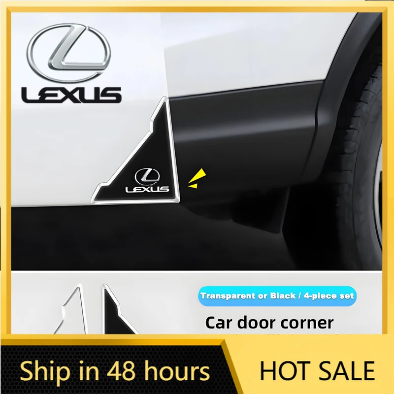 Car Sticker 4PCS Car Door Anti-collision Corner Protectors Stickers For Lexus F SPORT LBX NX RX 350h 450h ES UX 300e GS GX IS LS
Car Sticker 4PCS Car Door Anti-collision Corner Protectors Stickers For Lexus F SPORT LBX NX RX 350h 450h ES UX 300e GS GX IS LS