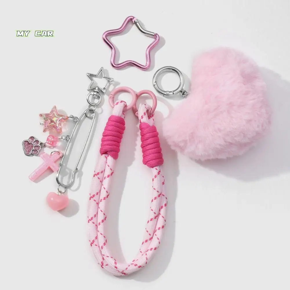 Bow Cute Plush Keychain Pearl Hand-Beaded Backpack Hanging Ornaments Pink Sweet And Lovely Car keychain Birthday Gifts
Bow Cute Plush Keychain Pearl Hand-Beaded Backpack Hanging Ornaments Pink Sweet And Lovely Car keychain Birthday Gifts