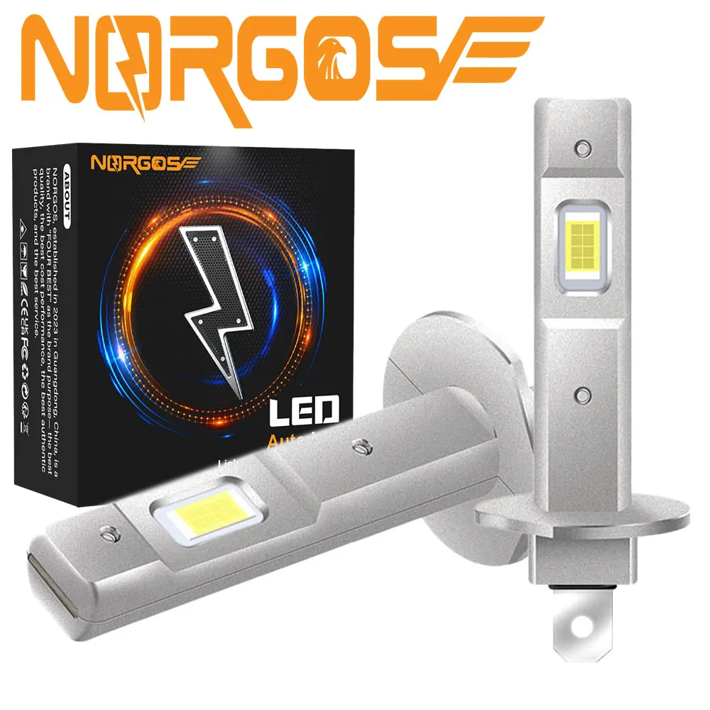 (NORGOS) H1 LED H1 Fog Light Bulb 1:1 Fanless Daytime Running Light LED H1 Headlight Car Driving Lamp Super Bright DRL
(NORGOS) H1 LED H1 Fog Light Bulb 1:1 Fanless Daytime Running Light LED H1 Headlight Car Driving Lamp Super Bright DRL