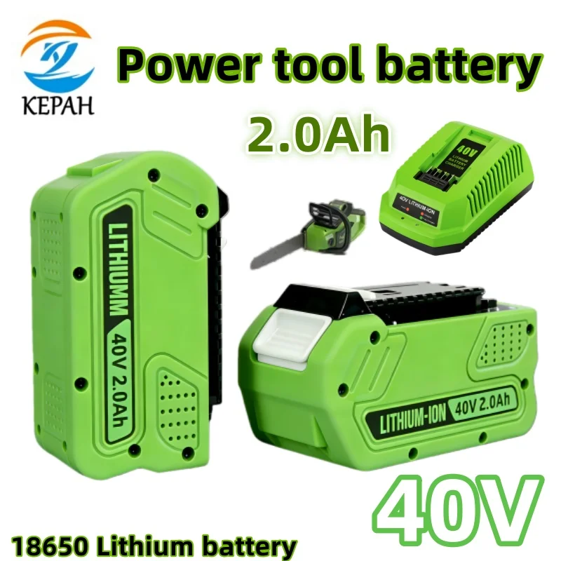 Cost-Effective 40V 2.0Ah Li-ion Battery|Compatible with Greenworks 29462/29472/29282 Power Tools
Cost-Effective 40V 2.0Ah Li-ion Battery|Compatible with Greenworks 29462/29472/29282 Power Tools