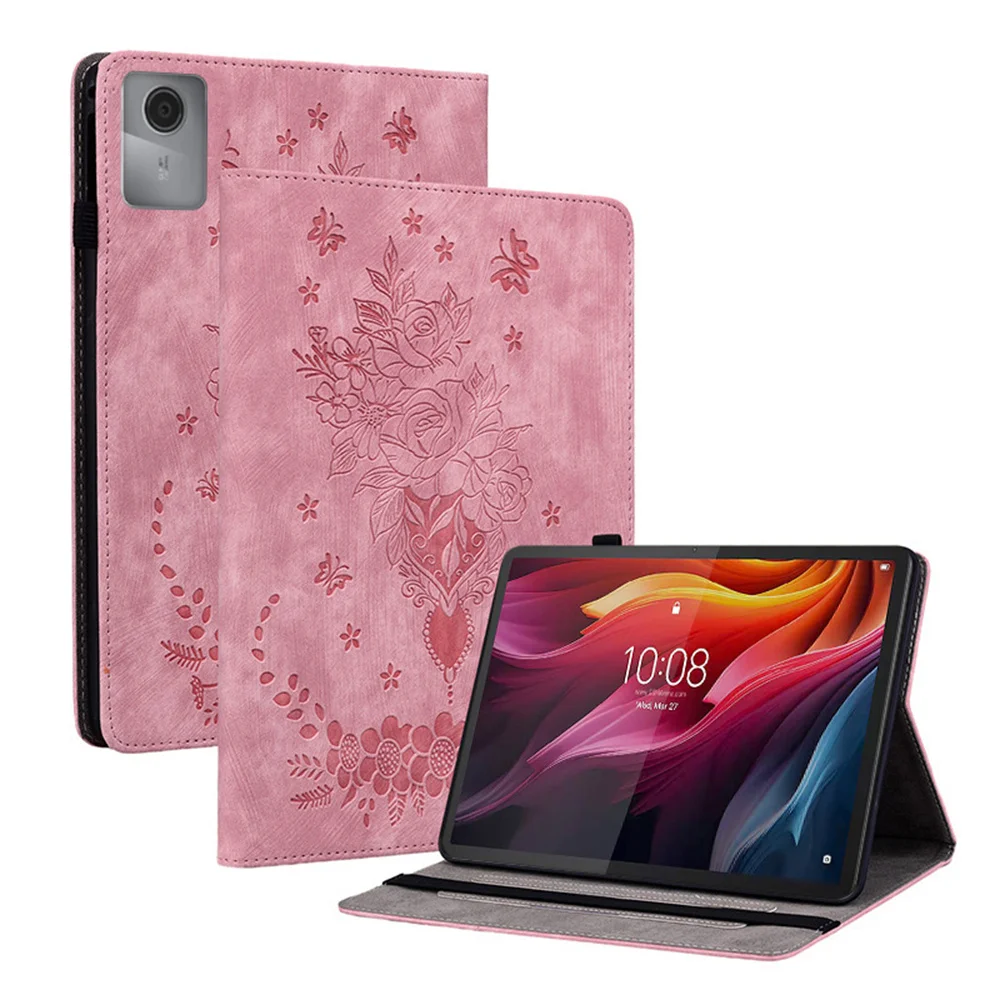 For Lenovo Idea Tab (TB336ZU / TB336FU) / Xiaoxin Pad 11 2025 Case Card Holder Anti-Scratch Leather Cover Rose Flower Imprint
For Lenovo Idea Tab (TB336ZU / TB336FU) / Xiaoxin Pad 11 2025 Case Card Holder Anti-Scratch Leather Cover Rose Flower Imprint