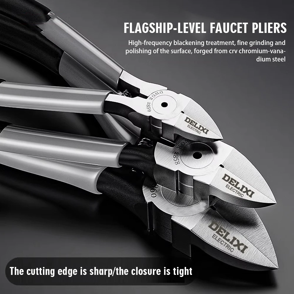 Mini Diagonal Pliers Multi-function Industrial-grade Water Nozzle Pliers Repair Tools Suitable for DIY Handmade Insulated Pliers
Mini Diagonal Pliers Multi-function Industrial-grade Water Nozzle Pliers Repair Tools Suitable for DIY Handmade Insulated Pliers