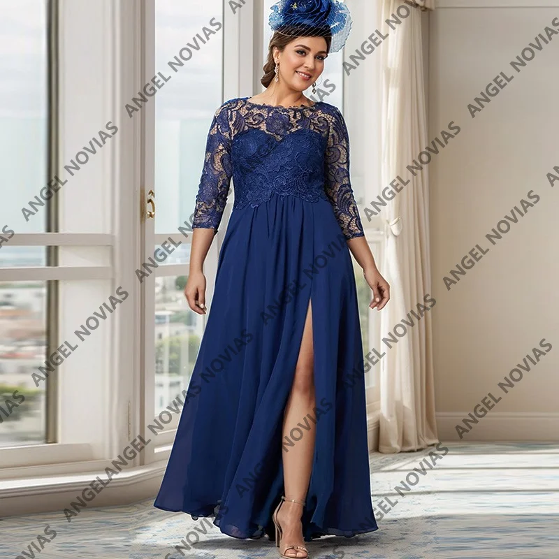 Customized Plus Size Blue Mother of the Bride Dresses for Weddings Guest Gowns Appliques Vestido De Festa De Casamento
Customized Plus Size Blue Mother of the Bride Dresses for Weddings Guest Gowns Appliques Vestido De Festa De Casamento