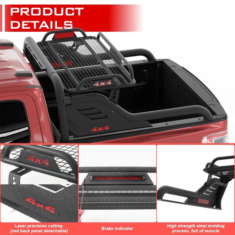 Factory Sale Hot Selling Adjustle Rack Bar With Pallet Racking Roll Cage Pickup Trucks
Factory Sale Hot Selling Adjustle Rack Bar With Pallet Racking Roll Cage Pickup Trucks