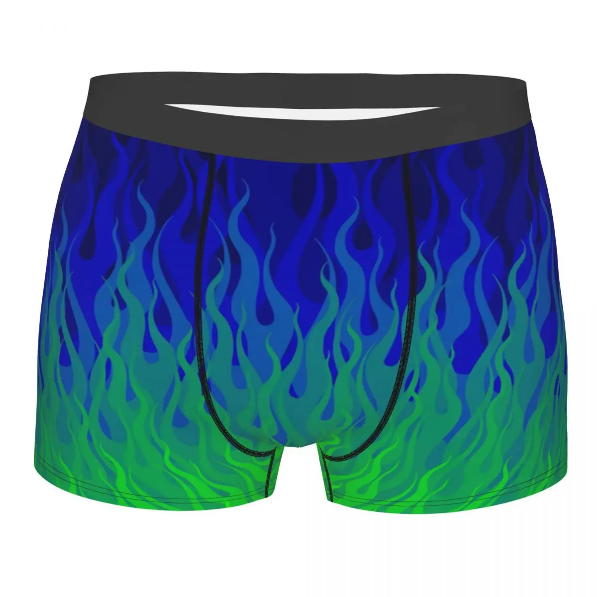 Custom Fashion Green Blue Fire Flames Pattern Boxers Shorts Panties Men's Underpants Comfortable Briefs Underwear
Custom Fashion Green Blue Fire Flames Pattern Boxers Shorts Panties Men's Underpants Comfortable Briefs Underwear