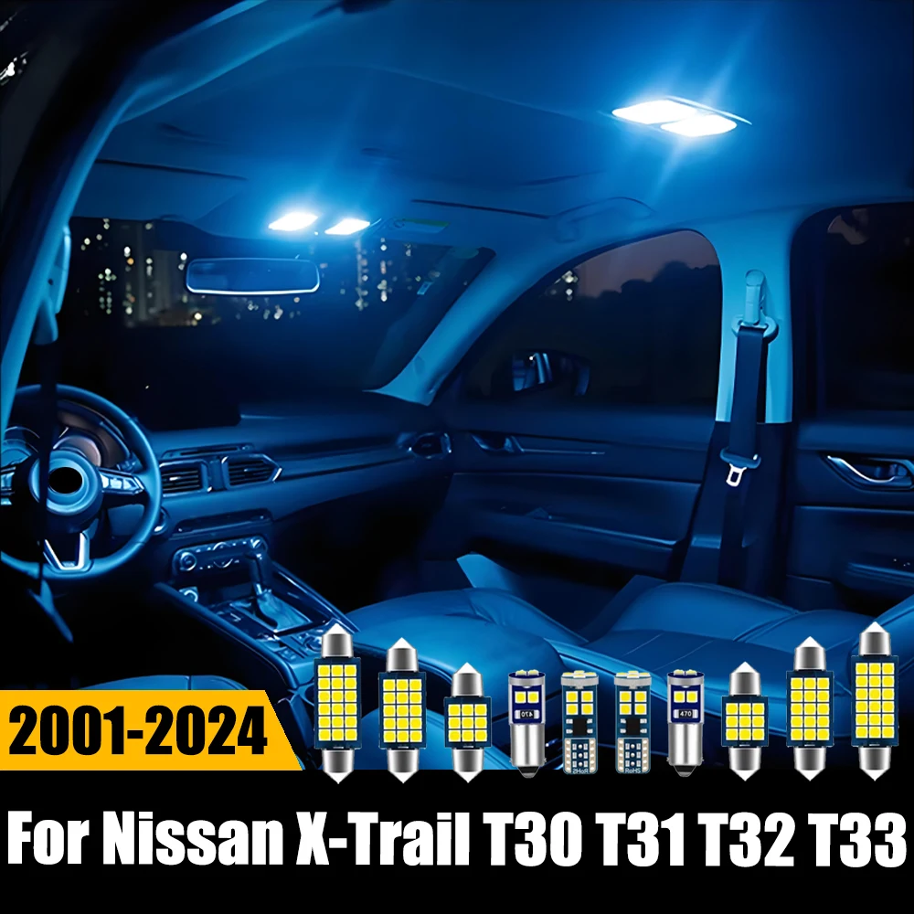 For Nissan X-Trail XTrail T30 2001-2007 T31 2007-2013 T32 2014-2021 T33 2022 2023 2024 Canbus Car LED Interior Light Bulb lamp
For Nissan X-Trail XTrail T30 2001-2007 T31 2007-2013 T32 2014-2021 T33 2022 2023 2024 Canbus Car LED Interior Light Bulb lamp