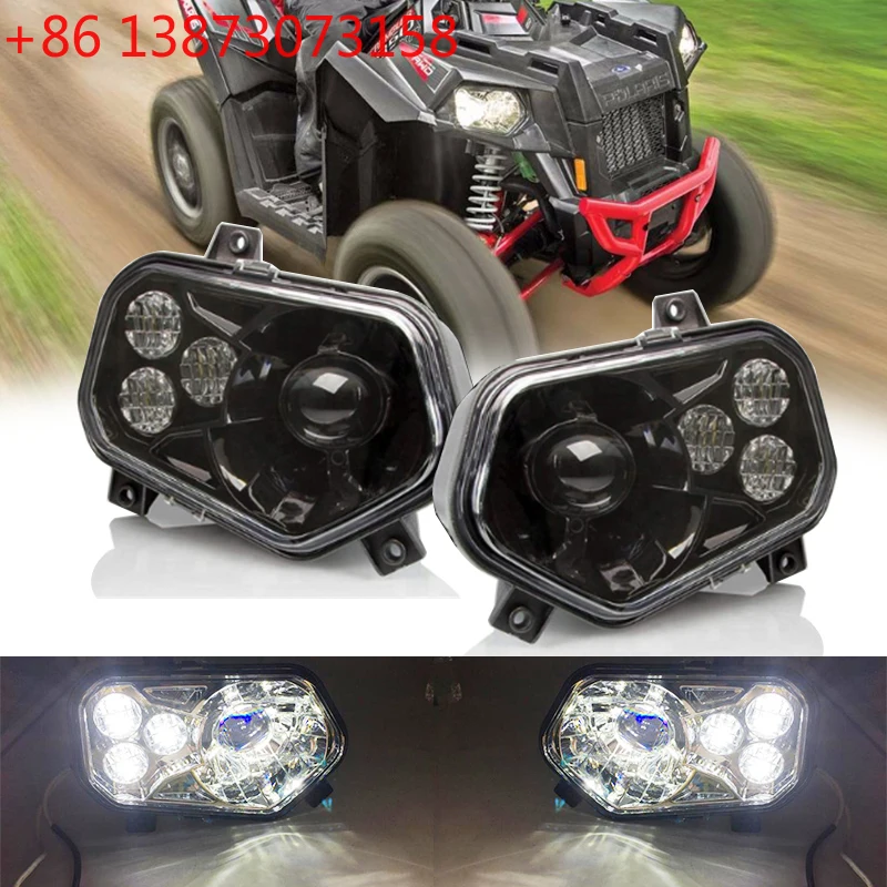 RZR 800 ATV UTV Light LED Projector Headlight Polaris Ranger / Sportsman LED Headlight Kit For Polaris Ranger Side X Sides
RZR 800 ATV UTV Light LED Projector Headlight Polaris Ranger / Sportsman LED Headlight Kit For Polaris Ranger Side X Sides