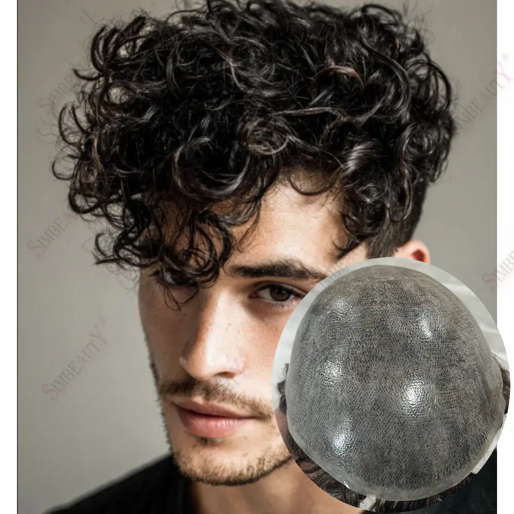 28mm Loose Curly Natural Hairline Durable Thin Skin Pu Men's Toupee Black Grey Brown Human Hair System Male Capillary Prosthesis
28mm Loose Curly Natural Hairline Durable Thin Skin Pu Men's Toupee Black Grey Brown Human Hair System Male Capillary Prosthesis