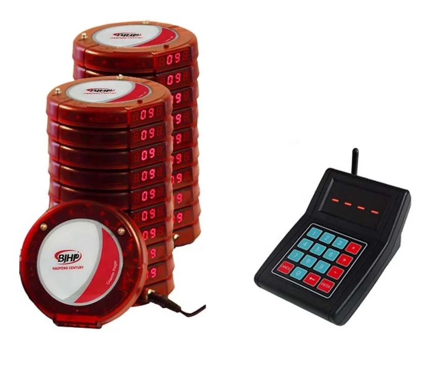 Best Sell Wireless Calling System Restaurant Vibrating Pagers
Best Sell Wireless Calling System Restaurant Vibrating Pagers