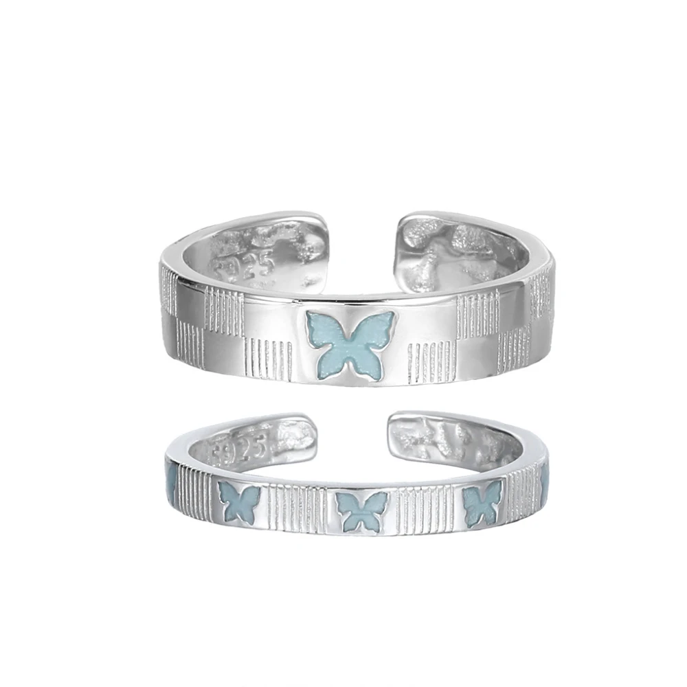 Pattern Butterfly S925 Sterling Silver Ring Niche Women's Fashion Jewelry Rings Original Design Wholesale Party Lover's Gift
Pattern Butterfly S925 Sterling Silver Ring Niche Women's Fashion Jewelry Rings Original Design Wholesale Party Lover's Gift