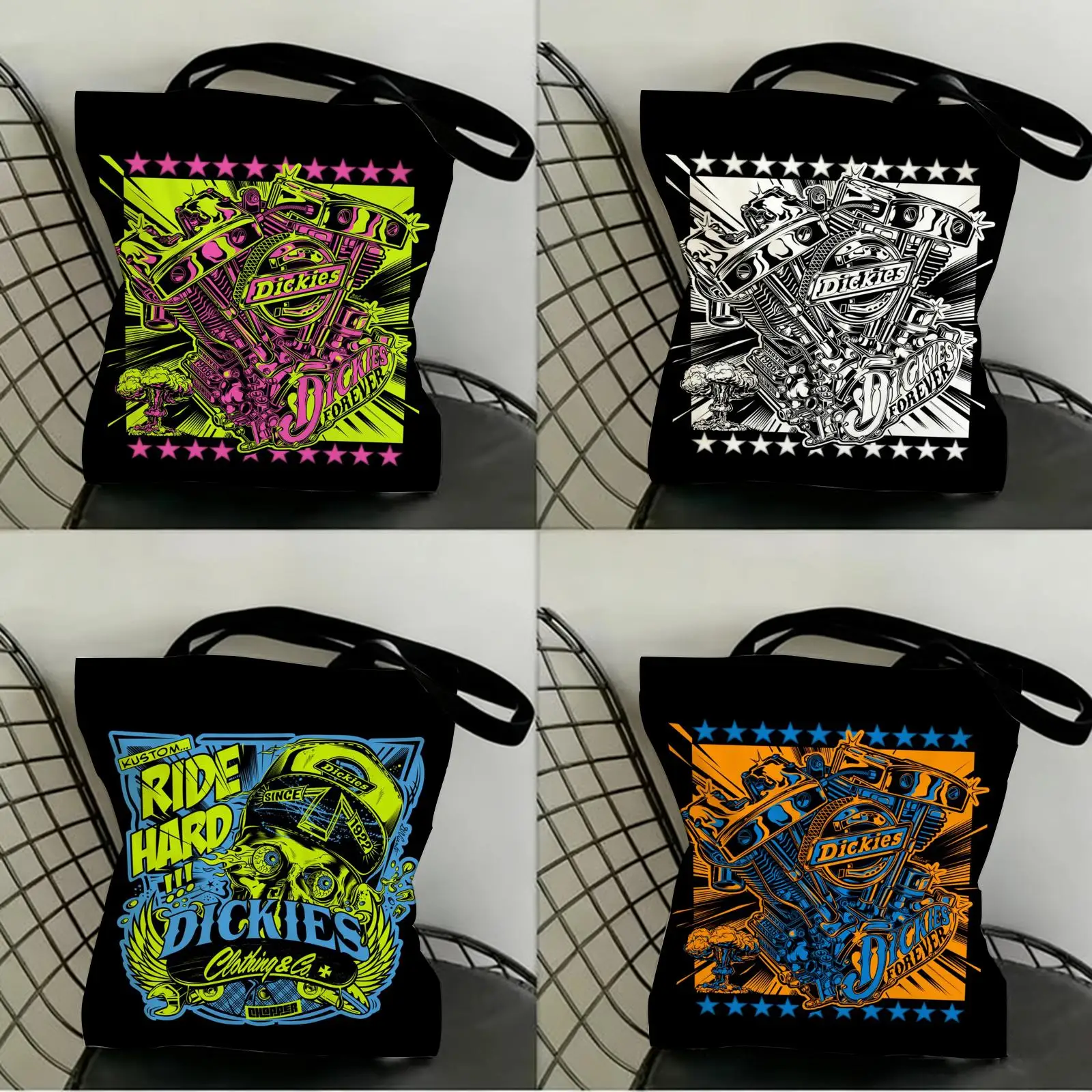 Luxury D-DickiesS Storage Bags Canvas Double-Sided Print Fashion Shoulder Tote Shopping Bag Gift Eco Handbags
Luxury D-DickiesS Storage Bags Canvas Double-Sided Print Fashion Shoulder Tote Shopping Bag Gift Eco Handbags