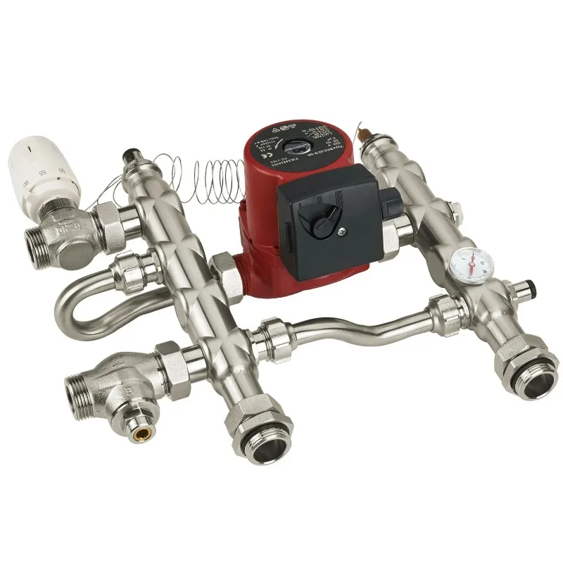 Villa Underfloor Heating Temperature Control Center High Speed Heating Distribution System Mixing Pump Group
Villa Underfloor Heating Temperature Control Center High Speed Heating Distribution System Mixing Pump Group