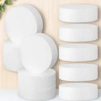 18 Pcs Foam Cylinder Cake Decoration Polystyrene Rounds The Circle Discs Decorations Upholstery Foams
18 Pcs Foam Cylinder Cake Decoration Polystyrene Rounds The Circle Discs Decorations Upholstery Foams