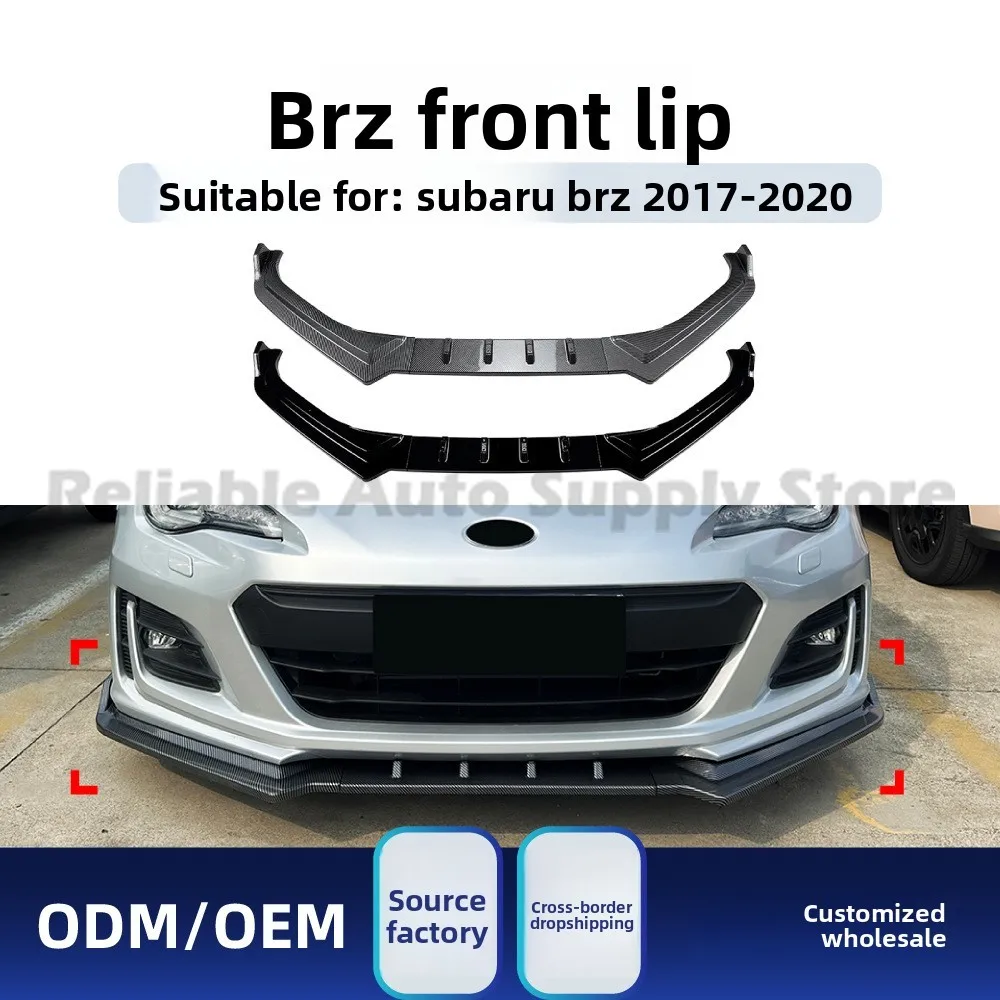 For Subaru BRZ ZC6 2017-2020 Front Lip Spoiler, Gloss Black PU Bumper Splitter, Aggressive Styling Body Kit, ABS Material
For Subaru BRZ ZC6 2017-2020 Front Lip Spoiler, Gloss Black PU Bumper Splitter, Aggressive Styling Body Kit, ABS Material