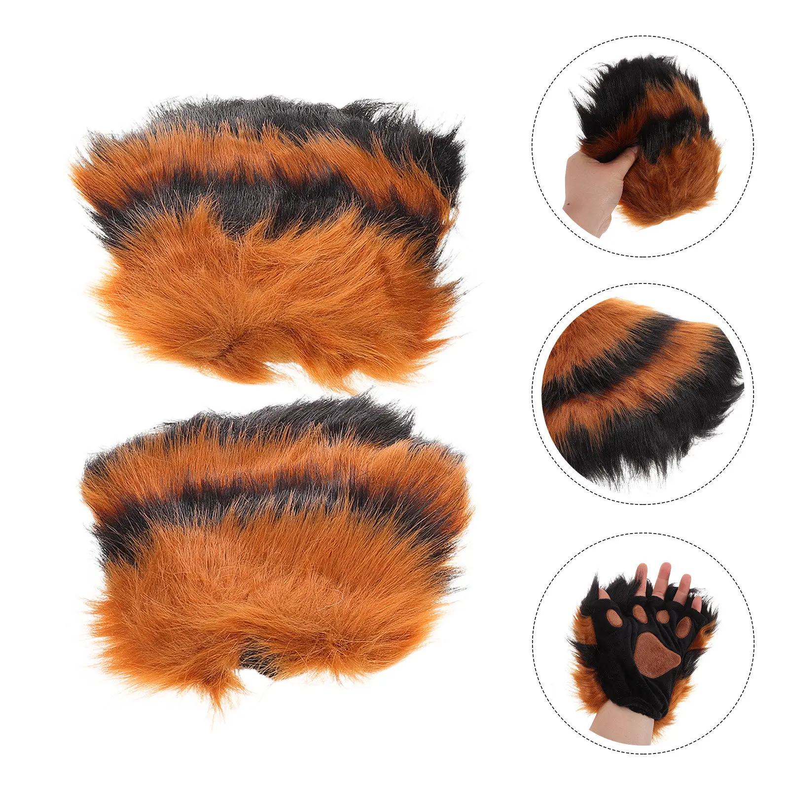 Cute Cat Claw Gloves Soft Comfortable Cosplay Gloves for Halloween Costume Party Carnival Easter Stage Performance Animal Paw
Cute Cat Claw Gloves Soft Comfortable Cosplay Gloves for Halloween Costume Party Carnival Easter Stage Performance Animal Paw