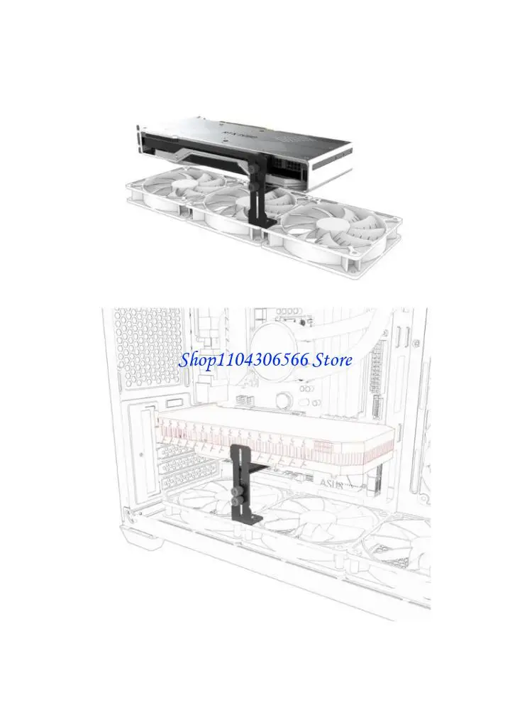 02DD Strong GPU Support Stand Graphics Card Support for PC Case Improve Cooling Efficiency and Secure Graphics Card Bracket
02DD Strong GPU Support Stand Graphics Card Support for PC Case Improve Cooling Efficiency and Secure Graphics Card Bracket