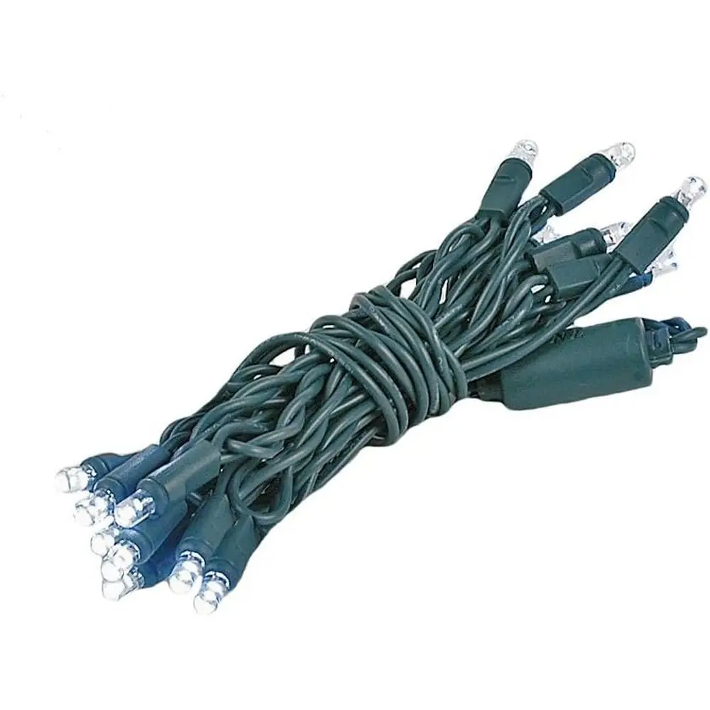 20 LED Mini Light String on Green Wire, 24 Lead, Ideal for Craft Projects and Bottle Lighting
20 LED Mini Light String on Green Wire, 24 Lead, Ideal for Craft Projects and Bottle Lighting