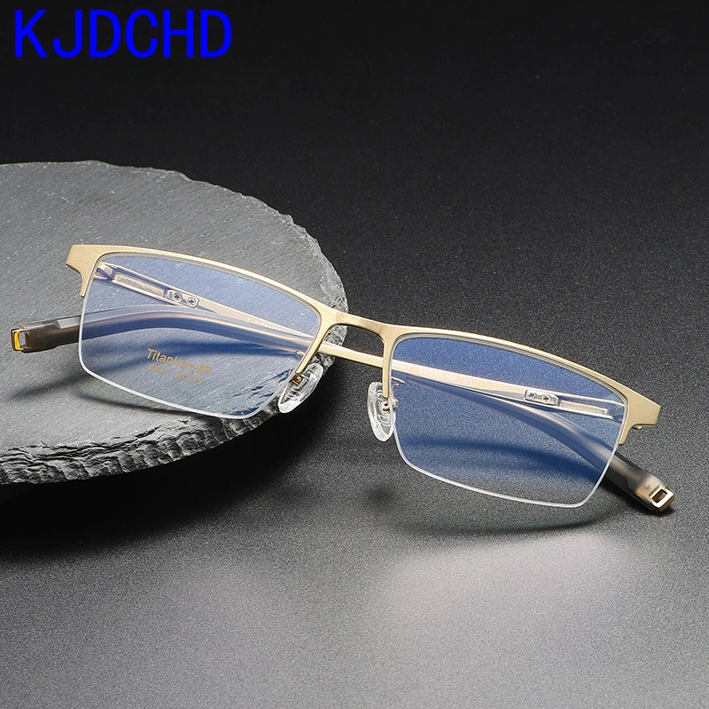 Pure Titanium Glasses Frame for Men Square Eyewear 2024 New Male Classic Half Optical Prescription Eyeglasses Frames Spectacles
Pure Titanium Glasses Frame for Men Square Eyewear 2024 New Male Classic Half Optical Prescription Eyeglasses Frames Spectacles