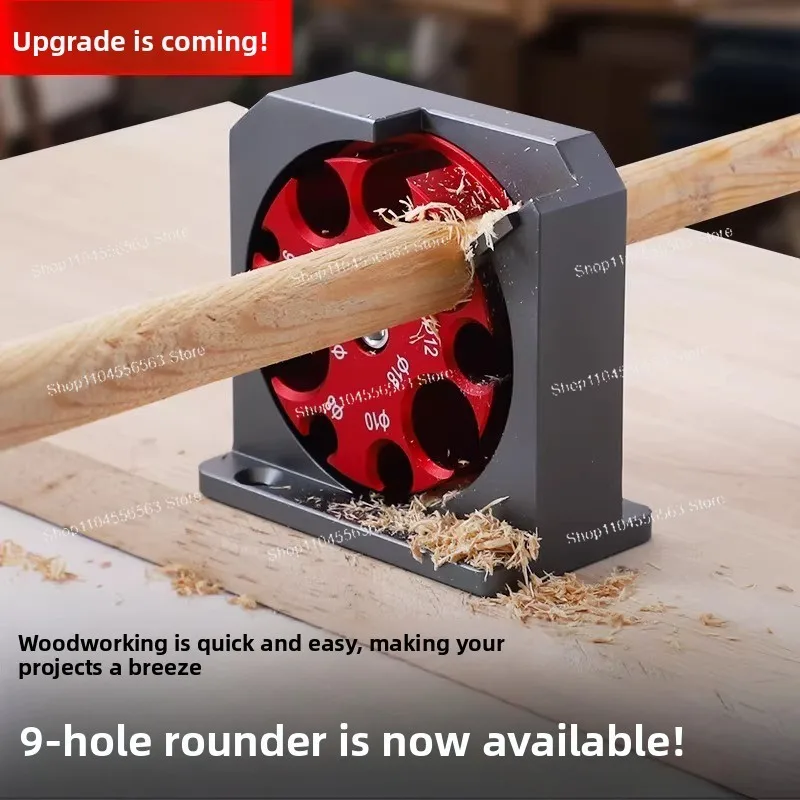 Drill-Powered Adjustable Rounding Jig, Square Wood to Round Rod Maker, Essential Auxiliary Tool for Dowel Crafting
Drill-Powered Adjustable Rounding Jig, Square Wood to Round Rod Maker, Essential Auxiliary Tool for Dowel Crafting