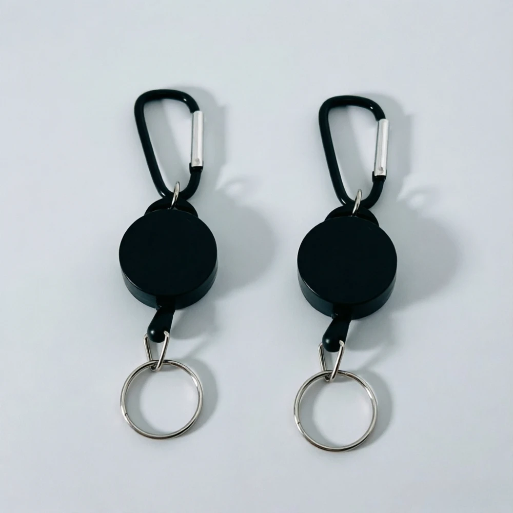 Scalable Black Stainless Steel Keychain Metal Outdoor Anti Loss Rope Camping Retractable Key Ring Hiking Buckle Easy To Pull
Scalable Black Stainless Steel Keychain Metal Outdoor Anti Loss Rope Camping Retractable Key Ring Hiking Buckle Easy To Pull