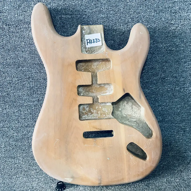 FB882 Custom Order Unfinished ST Guitar Body in Solid Wood for Strato Electric Guitar 6 String Version Replace and DIY Damages
FB882 Custom Order Unfinished ST Guitar Body in Solid Wood for Strato Electric Guitar 6 String Version Replace and DIY Damages